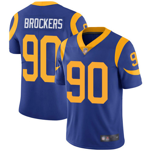 Los Angeles Rams Limited Royal Blue Men Michael Brockers Alternate Jersey NFL Football #90 Vapor Untouchable